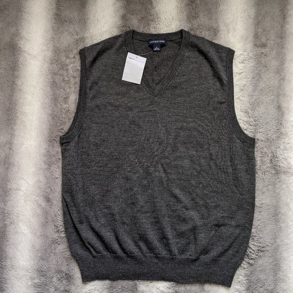 Lands' End Other - MOVING SALE New Merino Wool Land's End Men's Vest